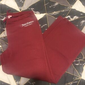Juicy Couture Maroon Lounge Pants